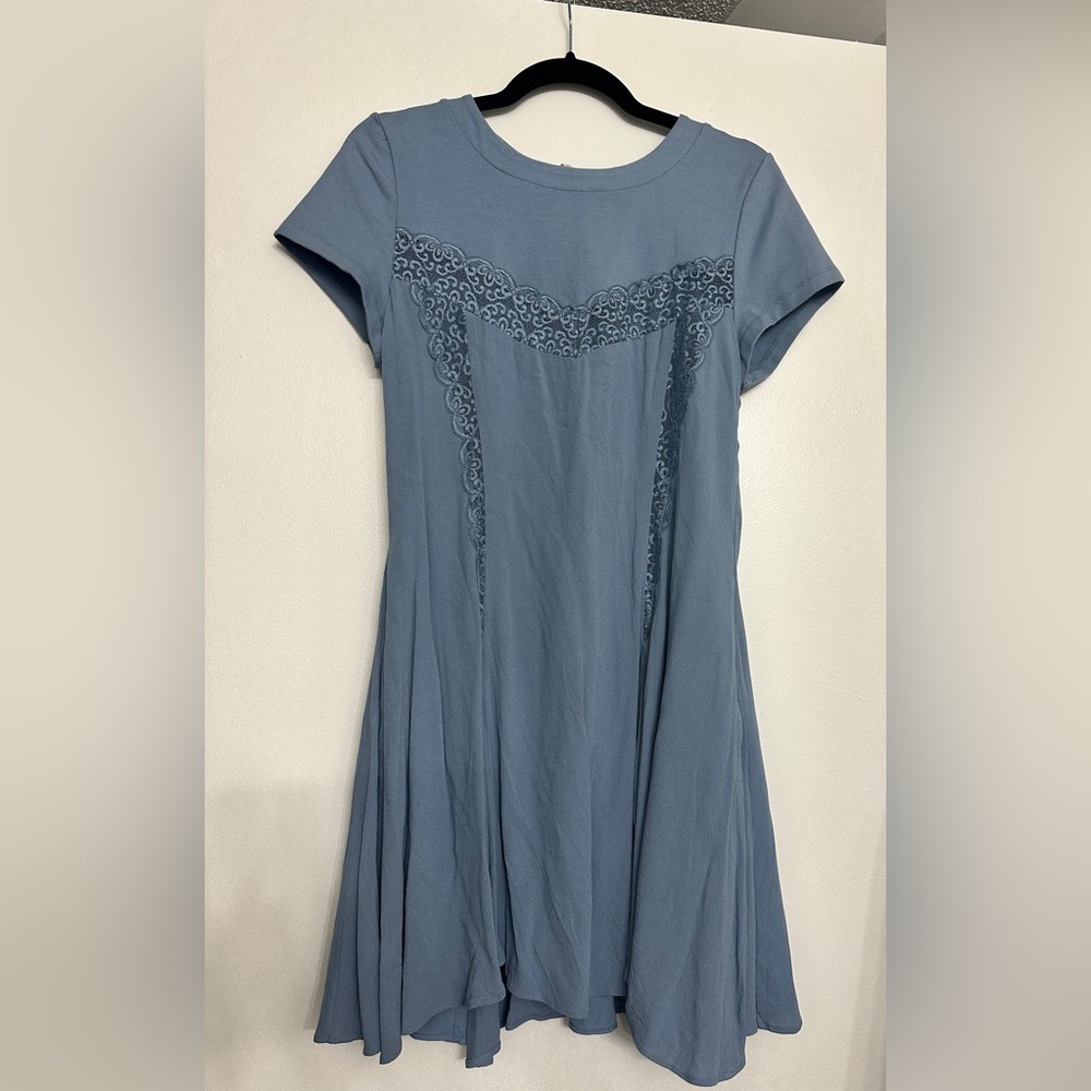 NWT free people lace cut-out dress